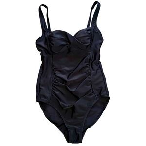 Merona black one piece swimsuit S ‼️must bundle for clear out price‼️